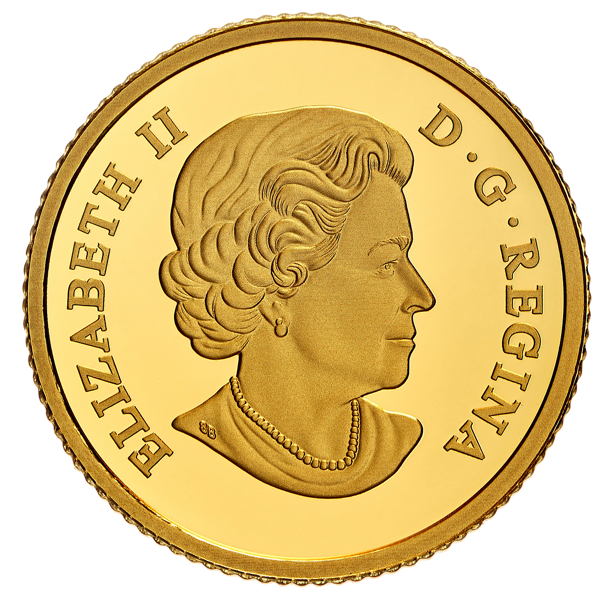 Pure Gold Coin - Bluenose