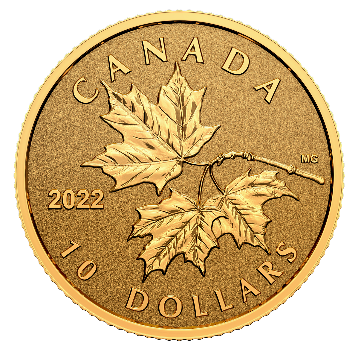 1/20 oz. Pure Gold Coin – Everlasting Maple Leaf