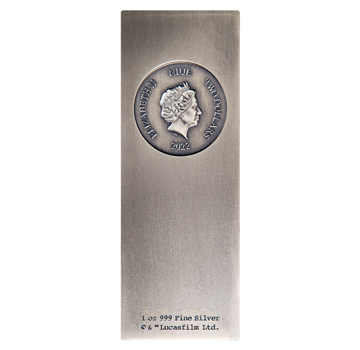 1 oz Pure Silver Coin - Han Solo&trade; in Carbonite
