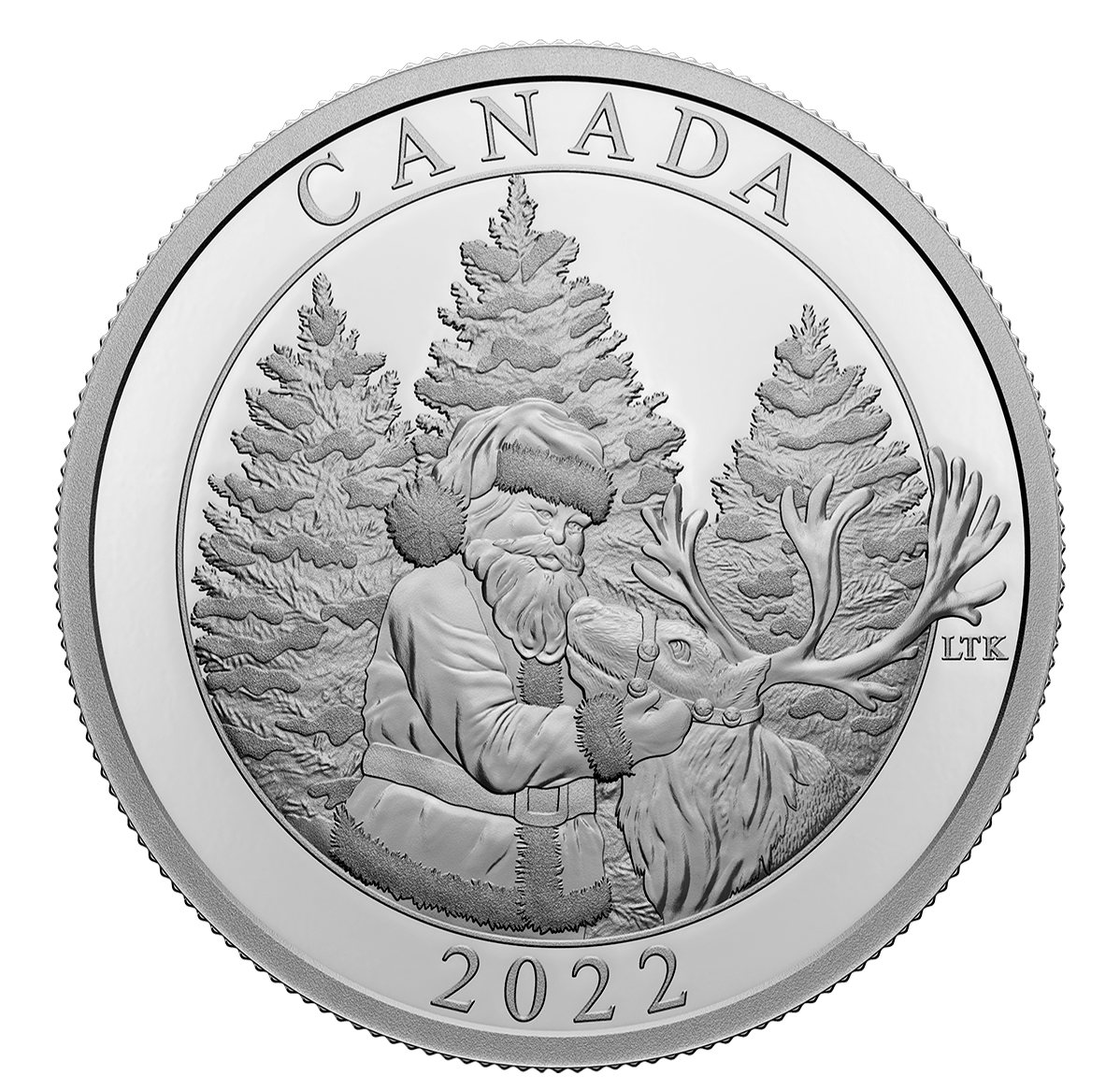 $50 Pure Silver Coin – The Magic of the Season