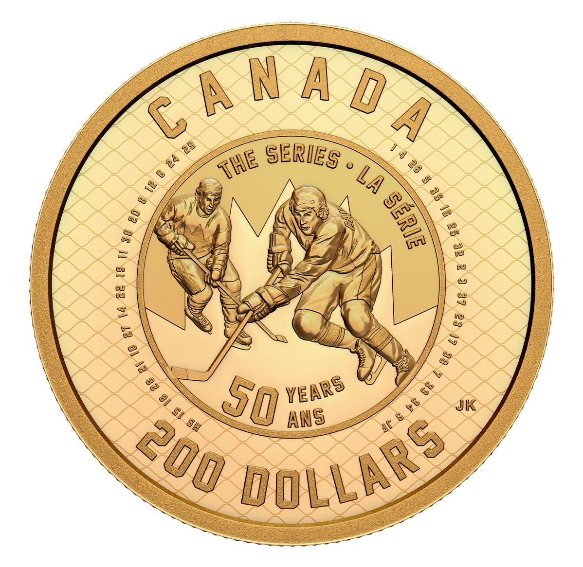 1 oz. Pure Gold Coin – 50th Anniversary of the Summit Series