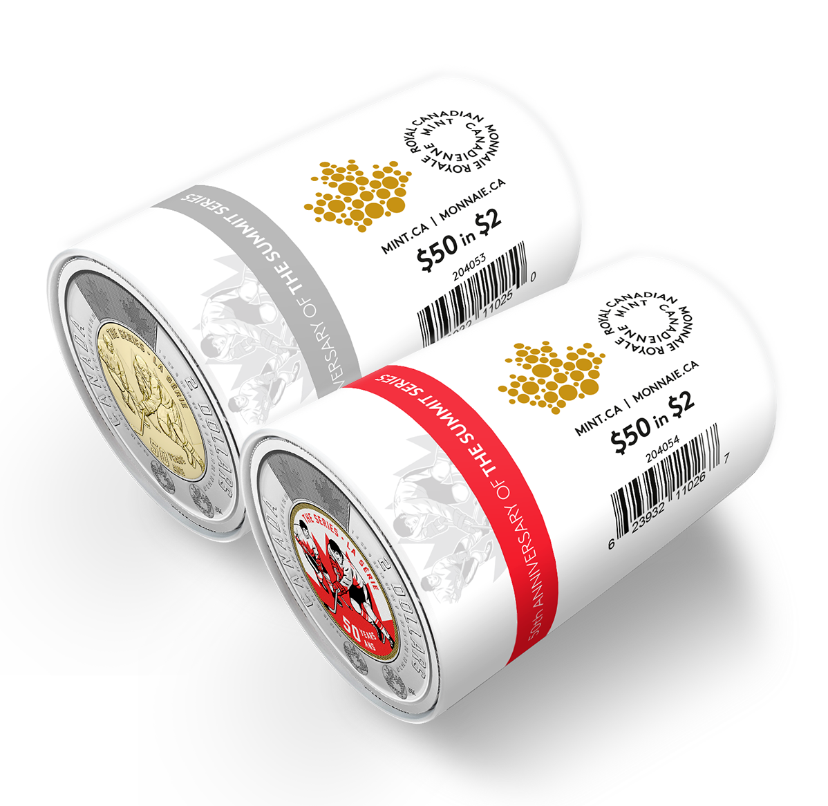 Ensemble de rouleaux spéciaux – 50ᵉ anniversaire de la Série du siècle 