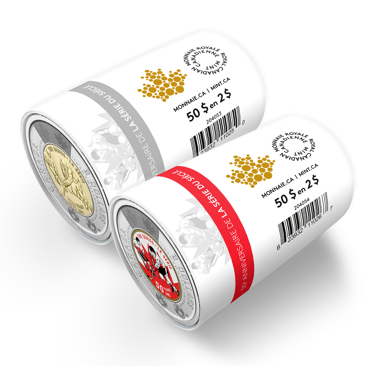 Ensemble de rouleaux spéciaux – 50ᵉ anniversaire de la Série du siècle 