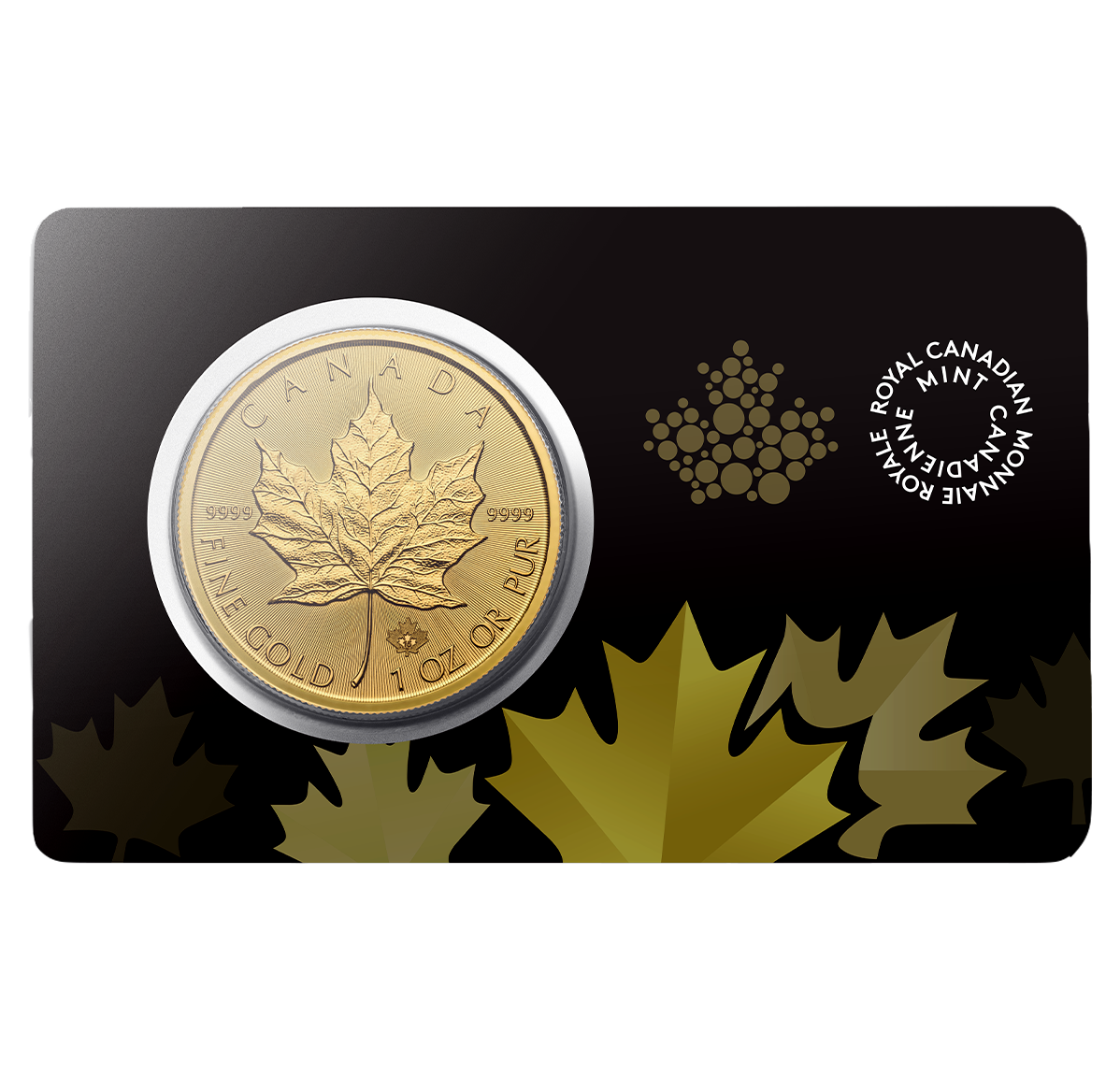 Emballage au format de poche d'une qualité exceptionnelle pour les pièces d'investissement FÉO de 1 oz (pièce d'investissement)