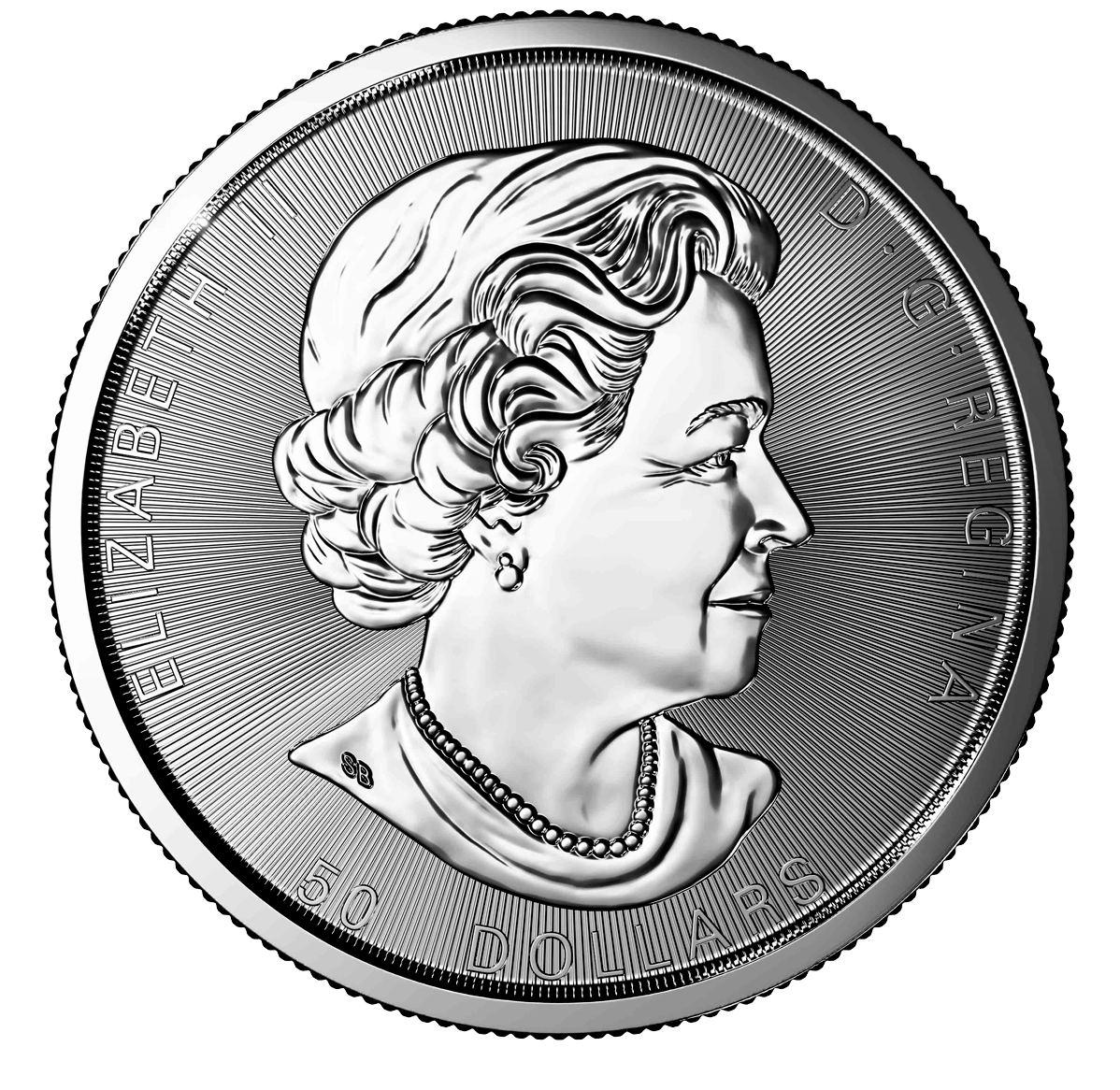 2020 $50 10 oz. 99.99% Pure Silver Coin - Magnificent Maples (Bullion)