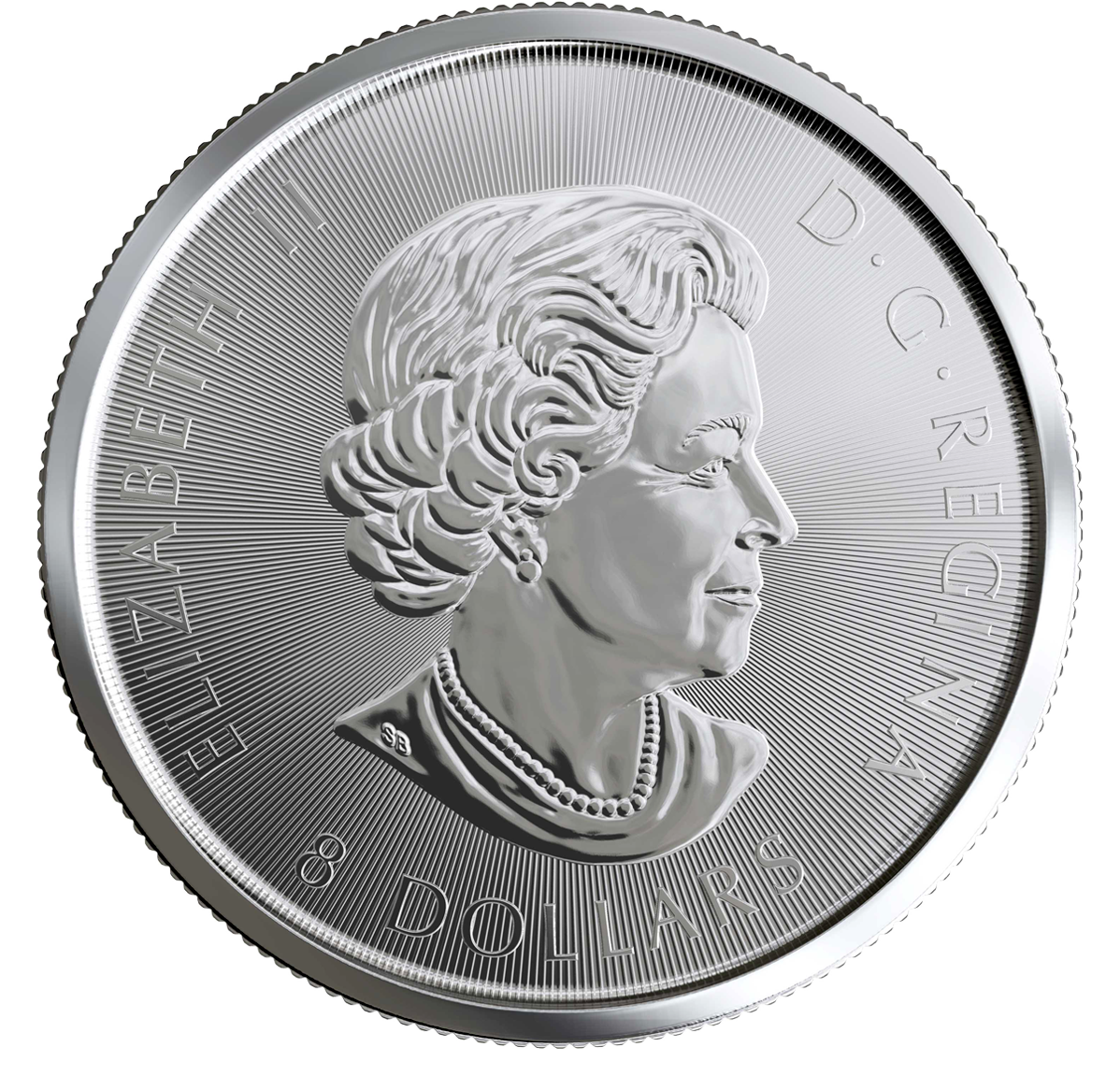 2021 $8 1.25 Oz. 99.99% Pure Silver Coin – Bald Eagle (Bullion)