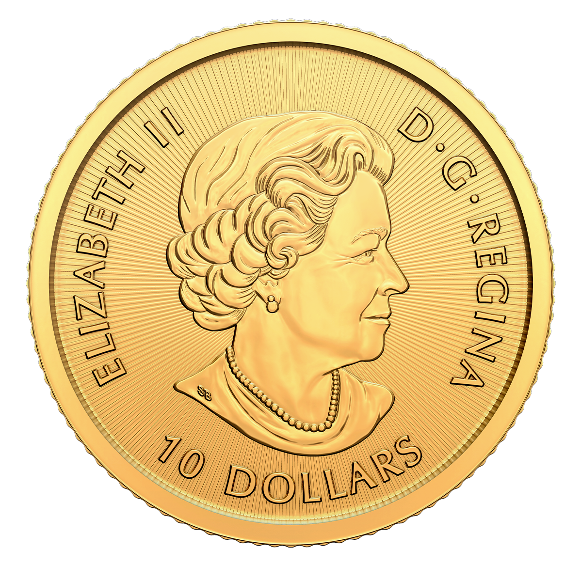 2022 $10 ¼ oz. 99.99% Pure Gold Coin &ndash; Twin Maples (Bullion)